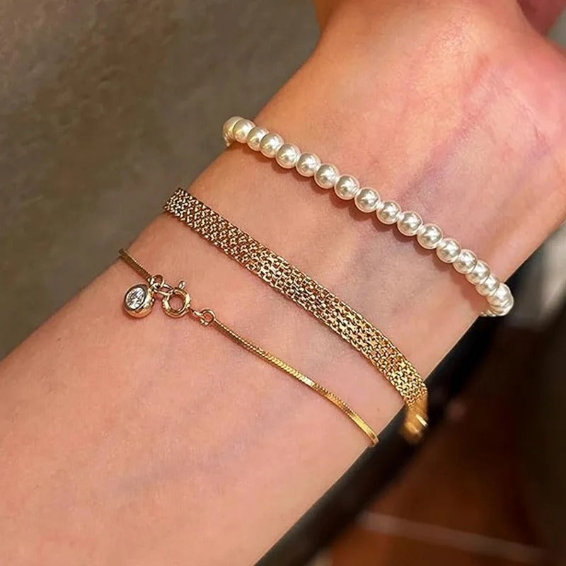 Exquisite web mesh bracelets for women